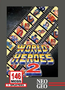 World Heroes 2 box cover front